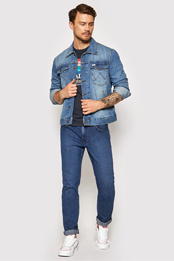 Куртка джинсова Wrangler Regular Jacket Regular Fit (W443ZB286) Синій