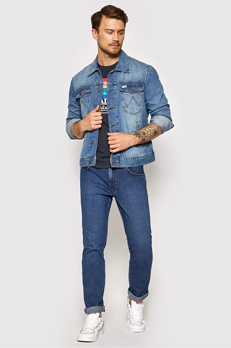Куртка джинсовая Wrangler Regular Jacket Regular Fit (W443ZB286) Синий