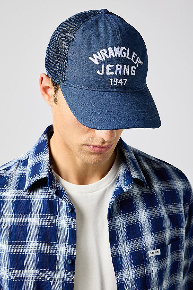 Кепка Wrangler Trucker  (112364064) Темно-синій