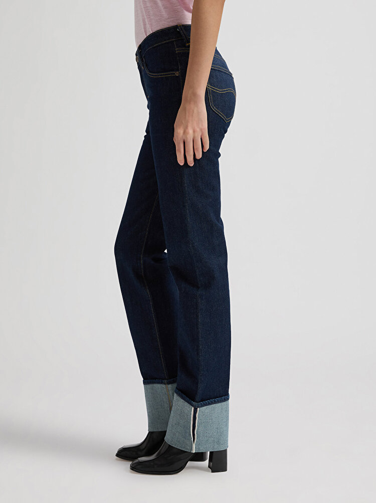 Джинси LEE LONDON Regular Fit (112376701) Темно-синій