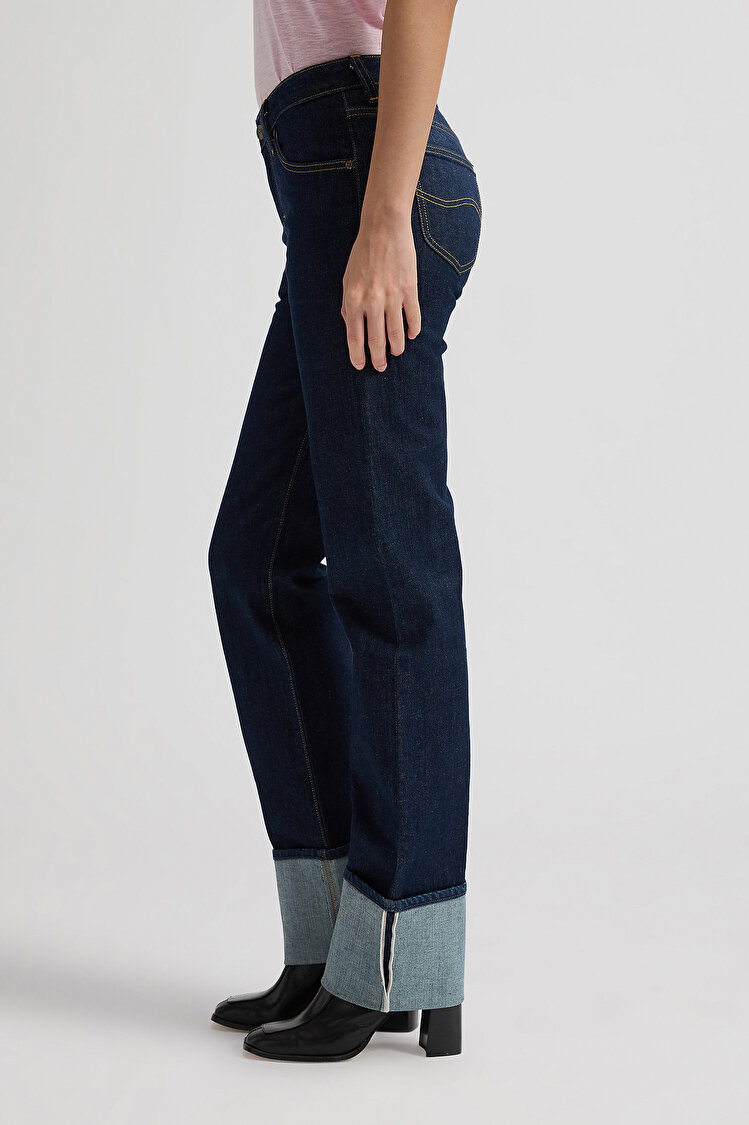 Джинси LEE LONDON Regular Fit (112376701) Темно-синій