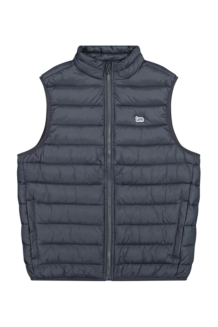 Жилет с утеплителем LEE Stand Collar Puffer Vest Regular Fit (112370535) Черный