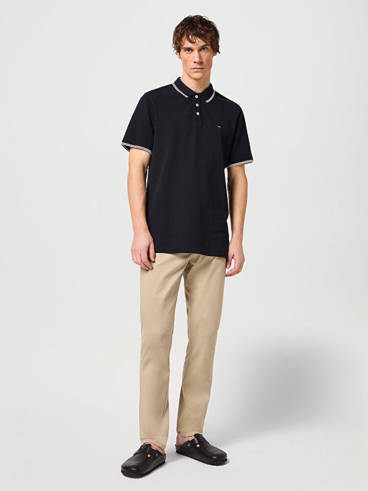 Поло Wrangler Polo shirt (112350404) Чорний