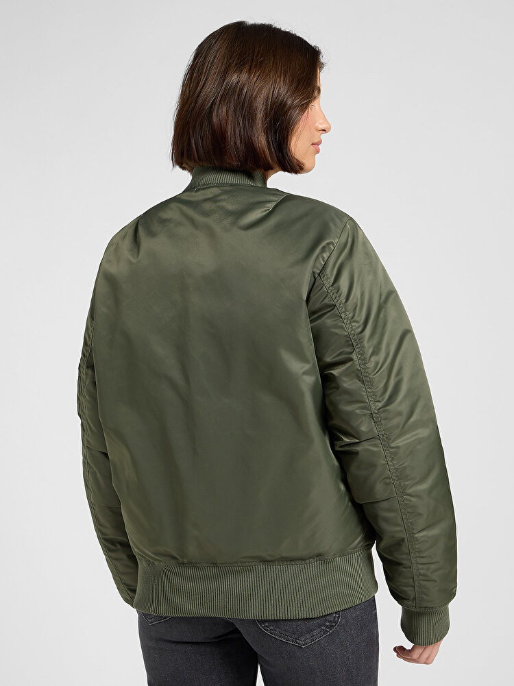 Бомбер LEE Bomber Jacket Relaxed Fit (112371315W) Зелений