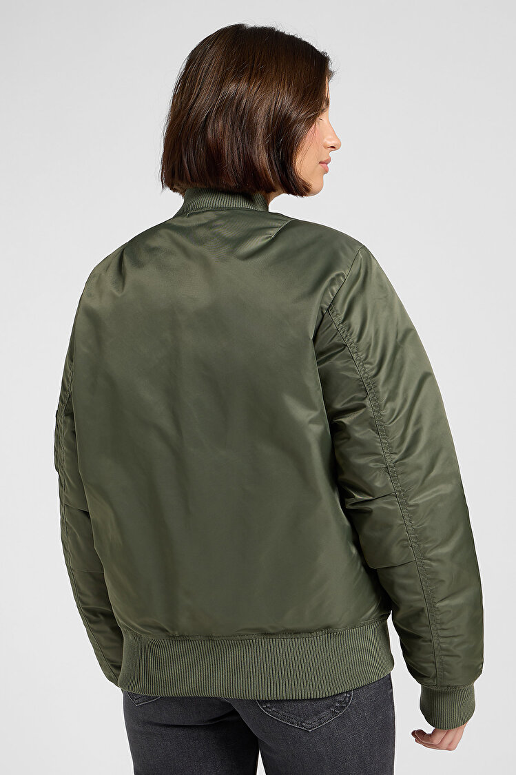 Бомбер LEE Bomber Jacket Relaxed Fit (112371315W) Зелений