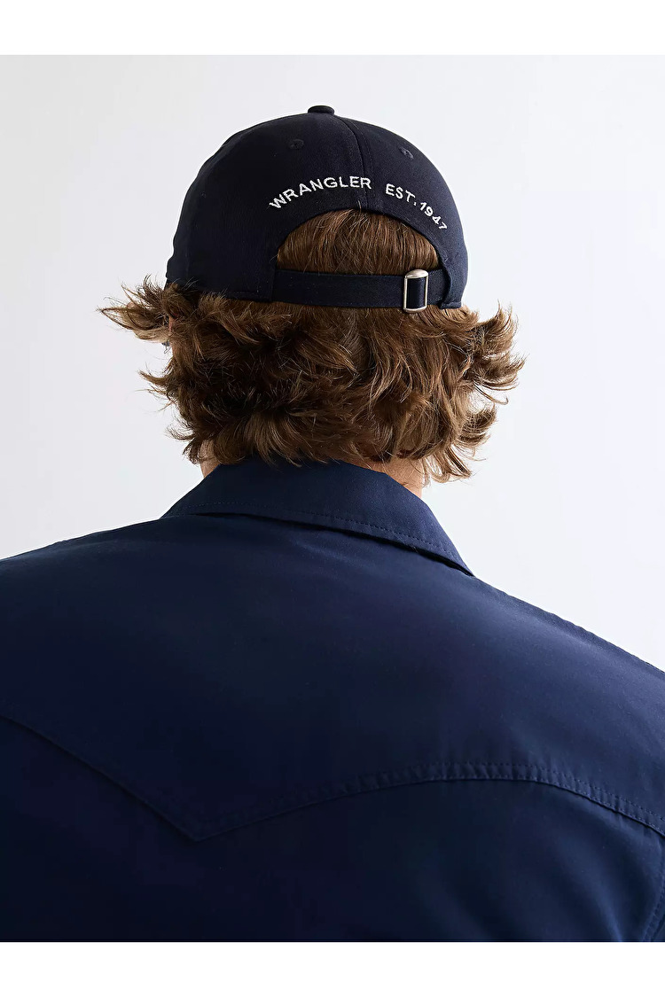 Кепка Wrangler Logo Cap Multiple Fits (112378864) Блакитний