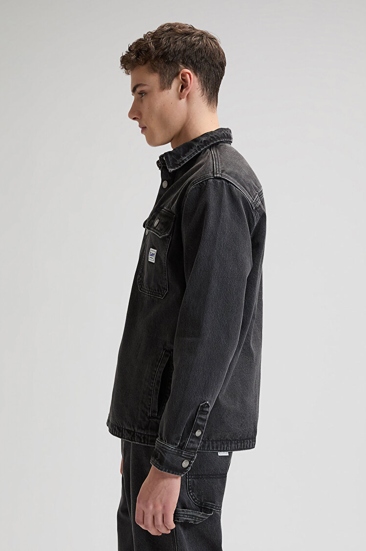 Верхня сорочка LEE WORKWEAR OVERSHIRT Relaxed Fit (112376601) Чорний