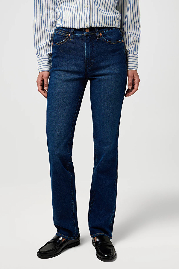 Джинси Wrangler STRAIGHT Straight Fit (112371174) Синій