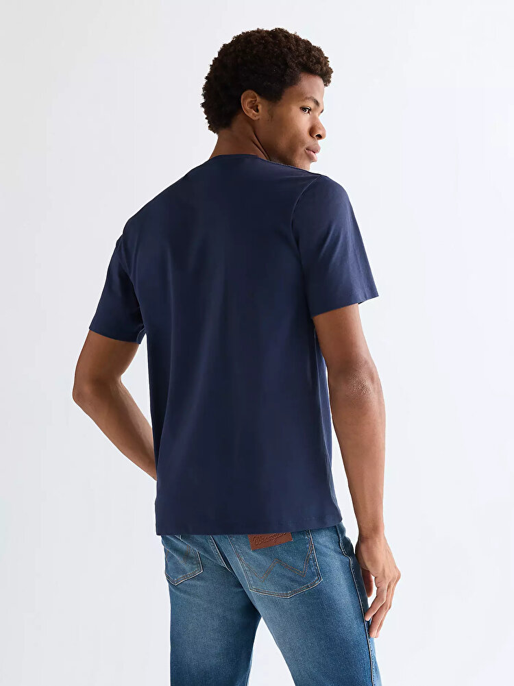 Футболка Wrangler SMALL AMERICANA TEE Regular Fit (112377984) Синій