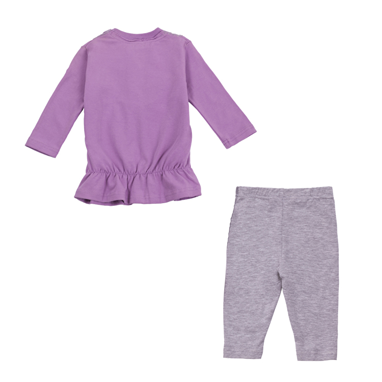 Комплект: Туніка з легінсами Losan Mc baby girls (028-8049AD/82) Малиновий