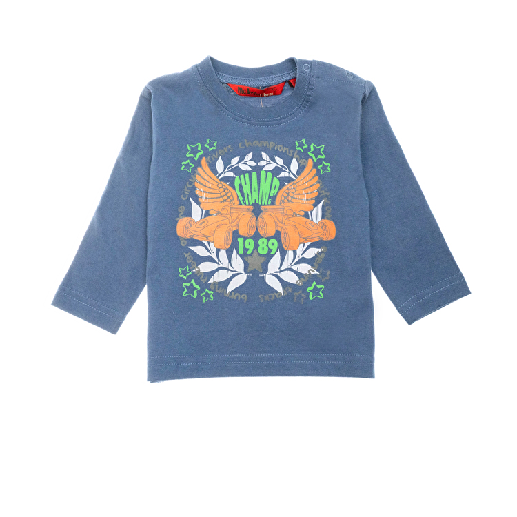 Футболка с длинным рукавом Losan Mc baby boys (027-1209AC/455) Голубой