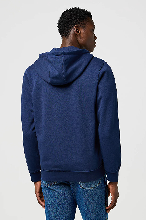 Худи Wrangler GRAPHIC ZIP HOODIE Regular Fit (112371461) Синий
