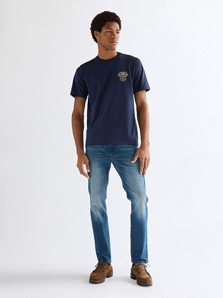 Футболка Wrangler SMALL AMERICANA TEE Regular Fit (112377984) Синій