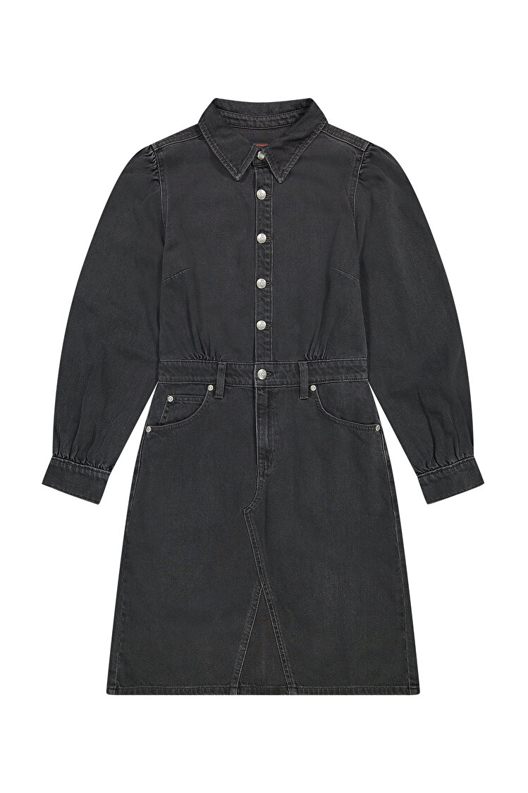 Платье LEE LONG SLEEVE DRESS Regular Fit (112370995) Черный