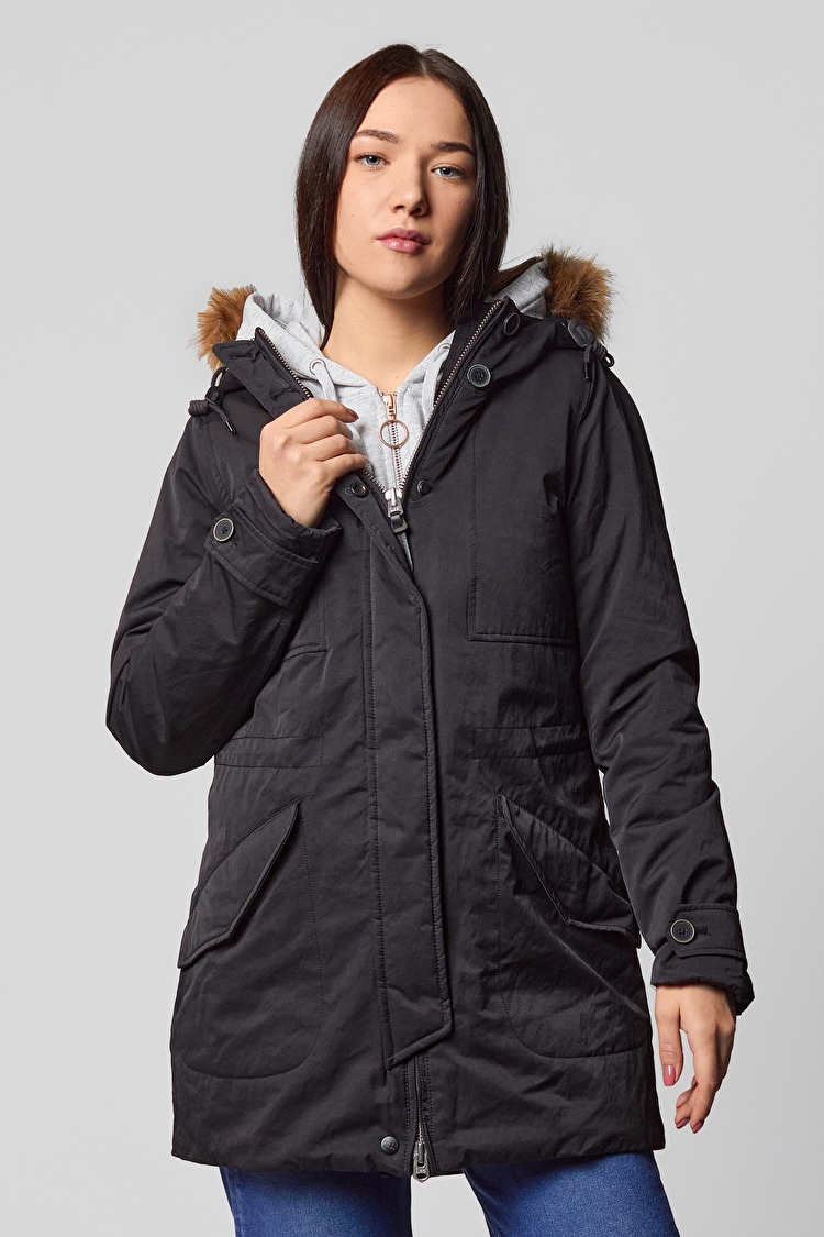 Куртка длинная LEE Urban parka Slim Fit (L58UAO01) Черный