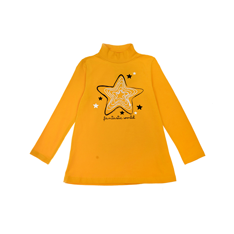 Комплект: Туніка з легінсами Losan Kids girls (526-8022AD/545) Світло-гірчичний