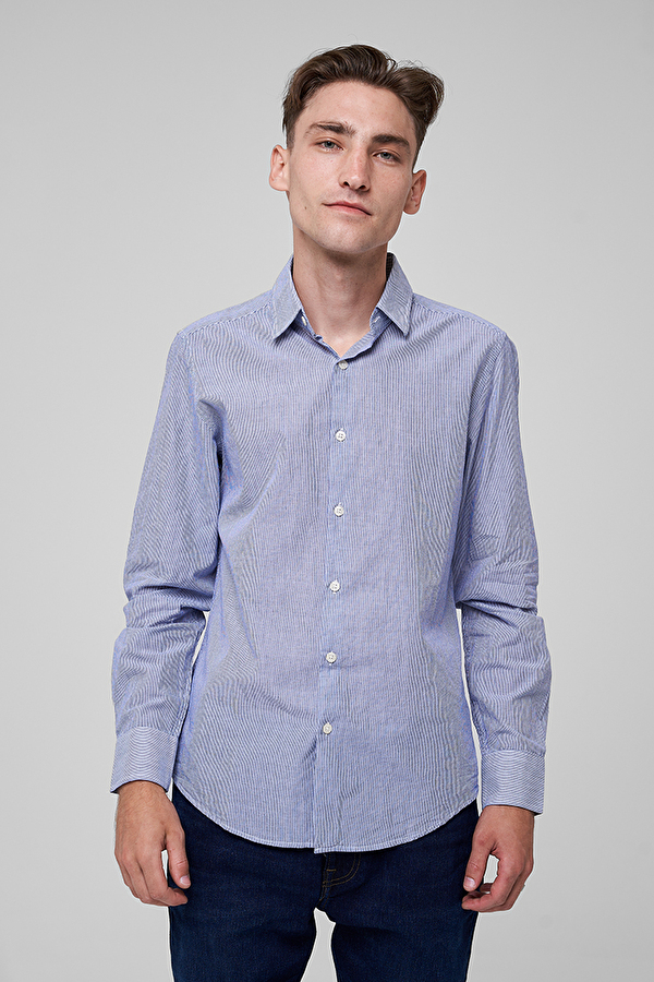 Сорочка Rifle M-Camicia Slim Fit (55322UH901B21) Синій