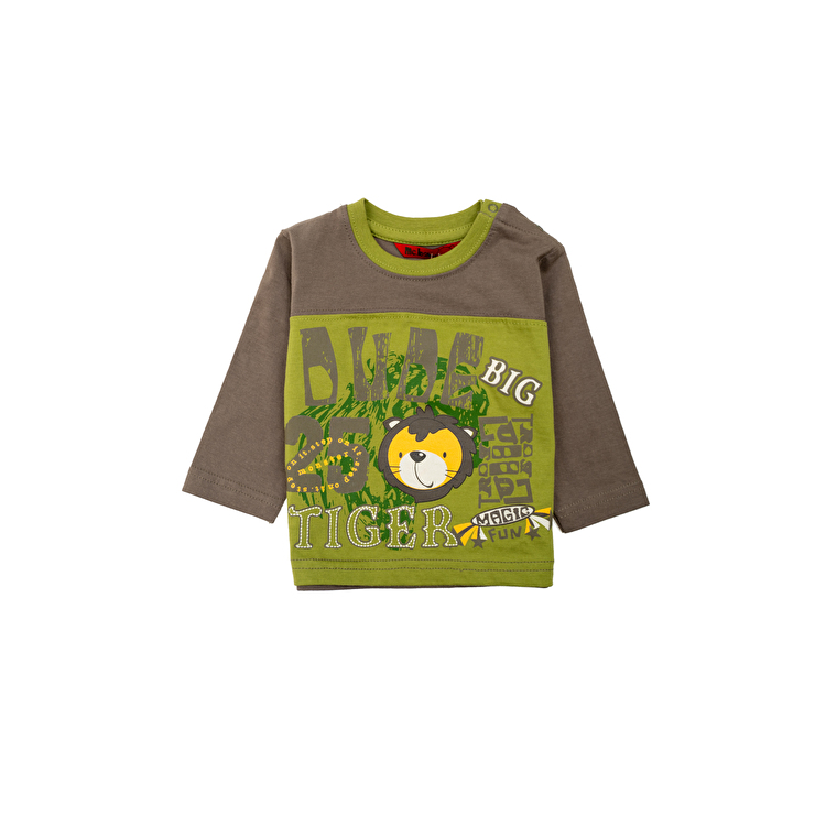 Футболка с длинным рукавом Losan Mc baby boys (027-1201AC/27) Фисташковый