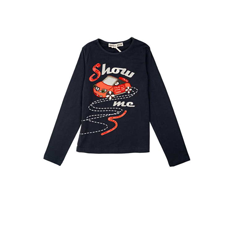 Футболка з довгим рукавом SEAPORT 1993 (9111) Синій