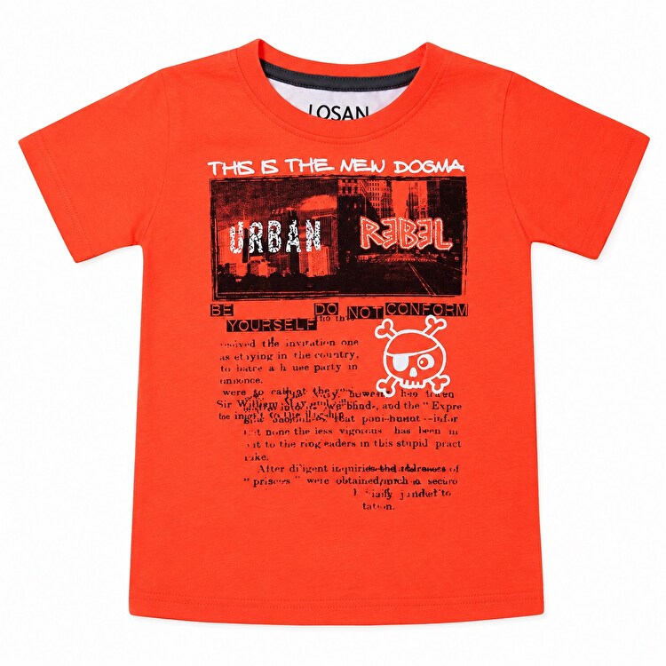 Футболка Losan Kids boys (415-1052AC/303) Помаранчевий