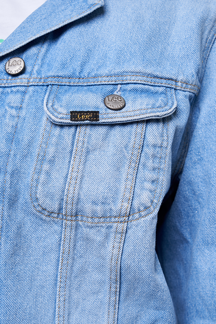 Куртка джинсова LEE Rider Jacket Regular Fit (L54MGABV) Блакитний