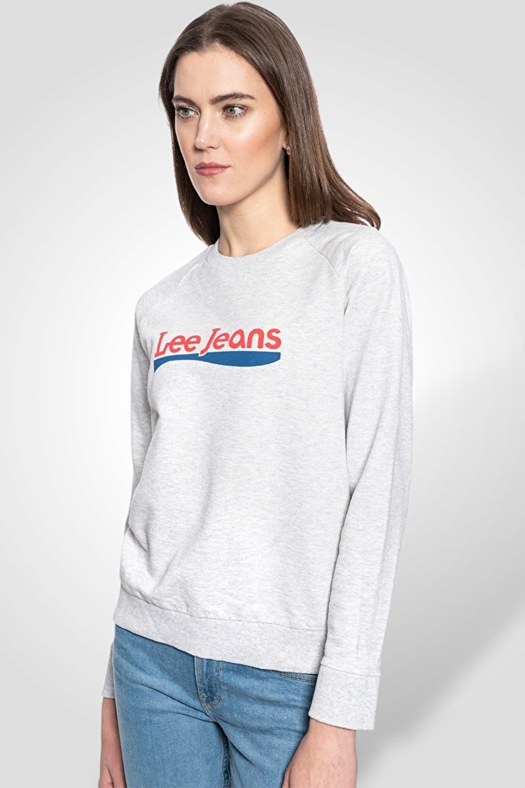 Світшот LEE Long Sleeved Regular Fit (L53KBR03) Сірий