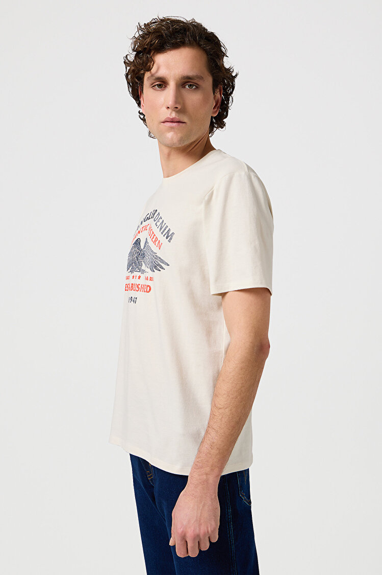 Футболка Wrangler Americana Tee (112362392) Белый