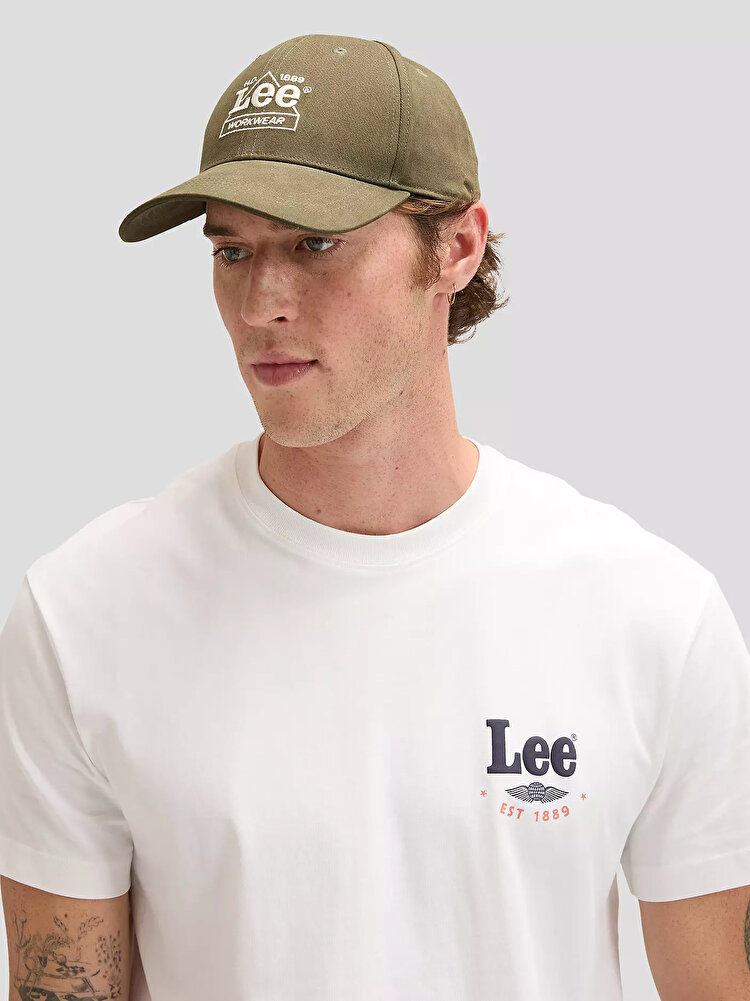 Кепка LEE WW EMBROIDERY CAP Multiple Fits (112377729) Зеленый