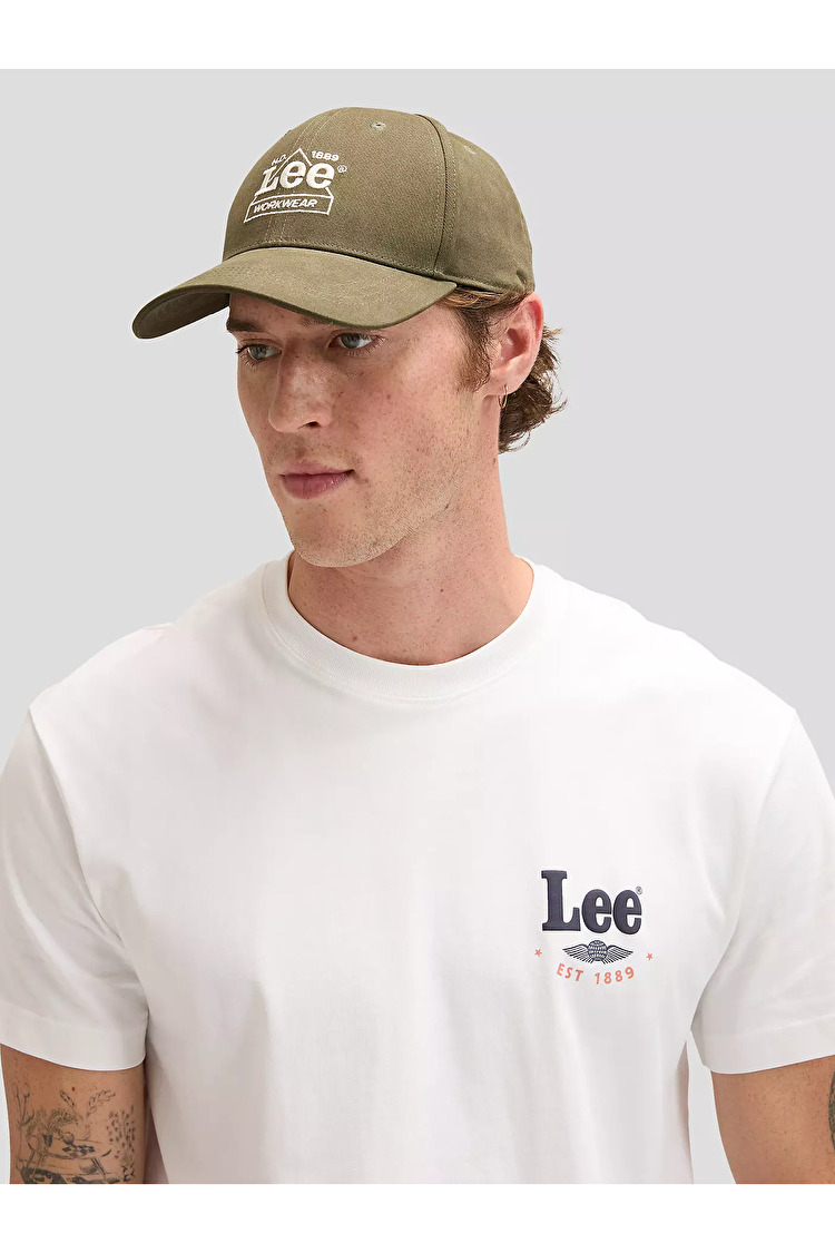 Кепка LEE WW EMBROIDERY CAP Multiple Fits (112377729) Зелений
