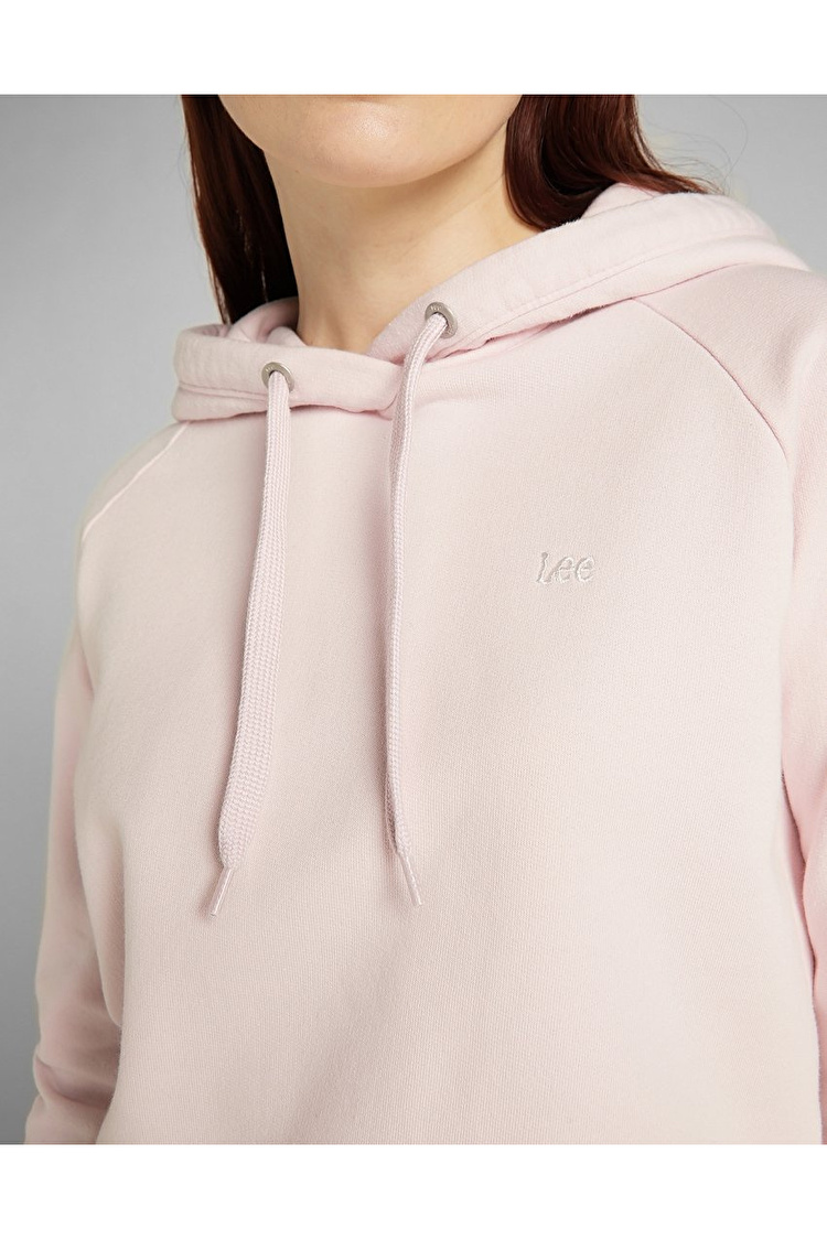 Худи LEE Essential Hoodie Relaxed Fit (L53WTXSU) Розовый