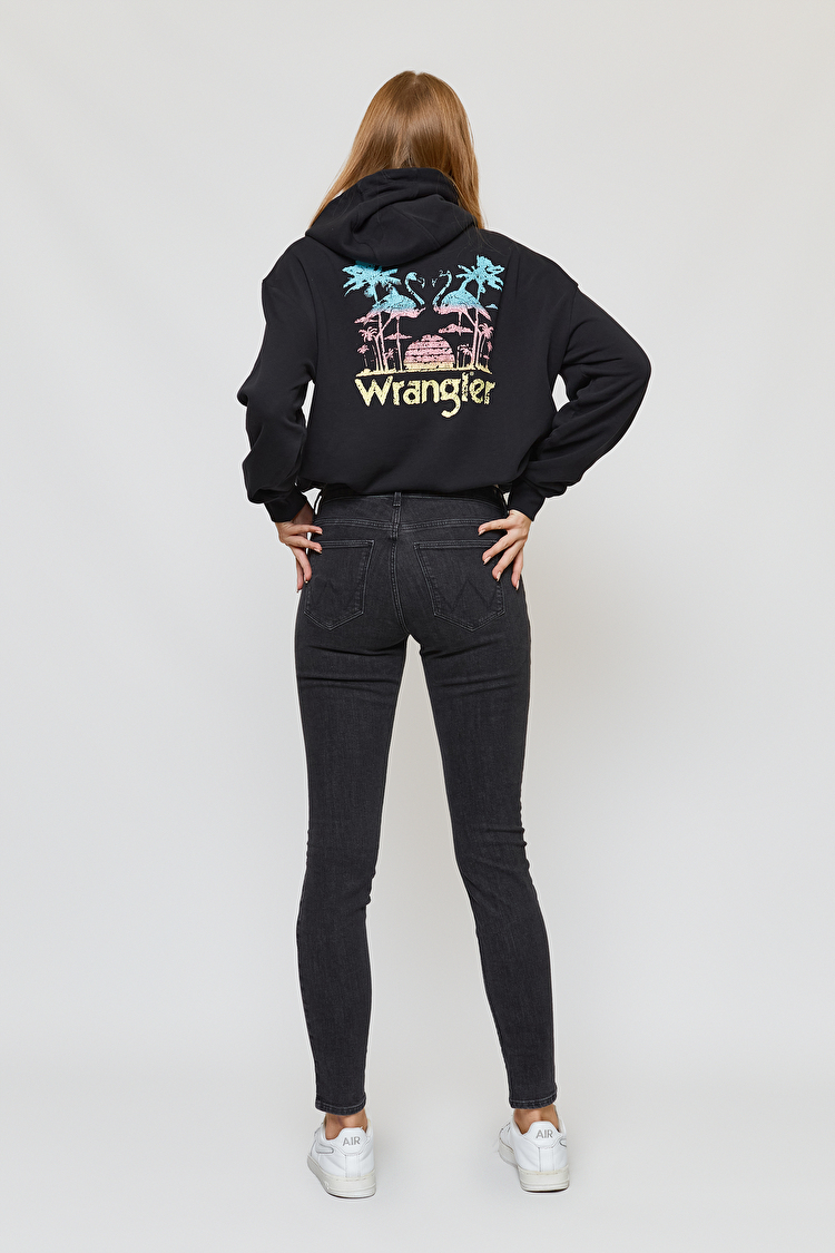 Джинси Wrangler Skinny Skinny Fit (W28KQG25Q) Чорний