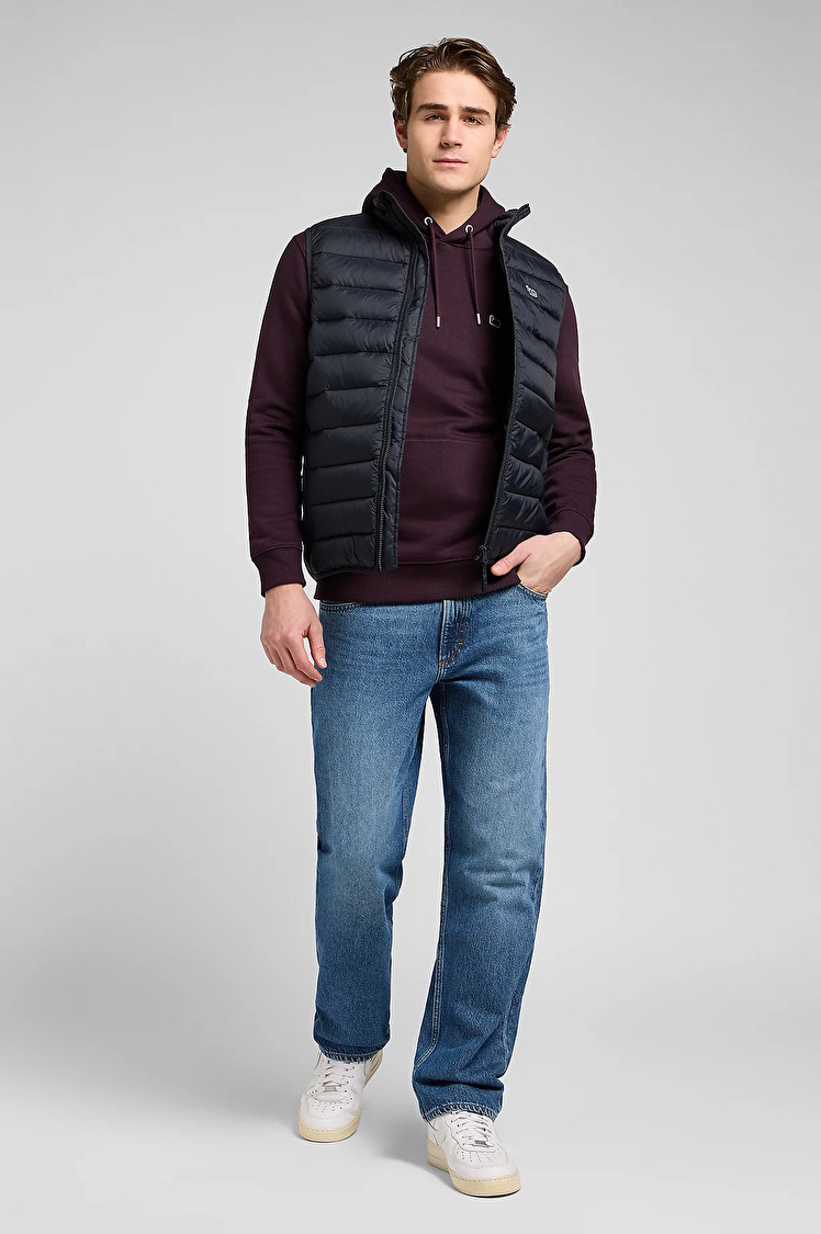 Жилет с утеплителем LEE Stand Collar Puffer Vest Regular Fit (112370535) Черный