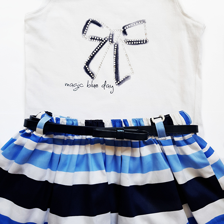 Комплект: Майка і спідниця Losan Kids girls (416-8030AD/622) Білий