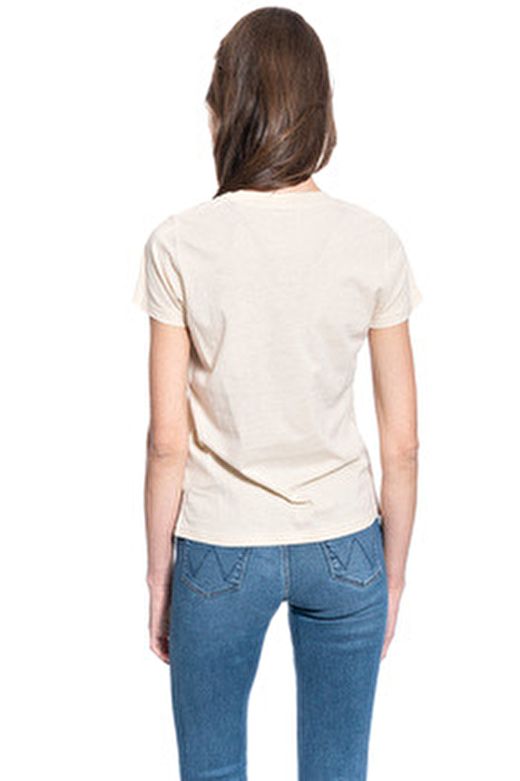 Футболка LEE Crewneck Tee Regular Fit (L41LYGOC) Бежевый