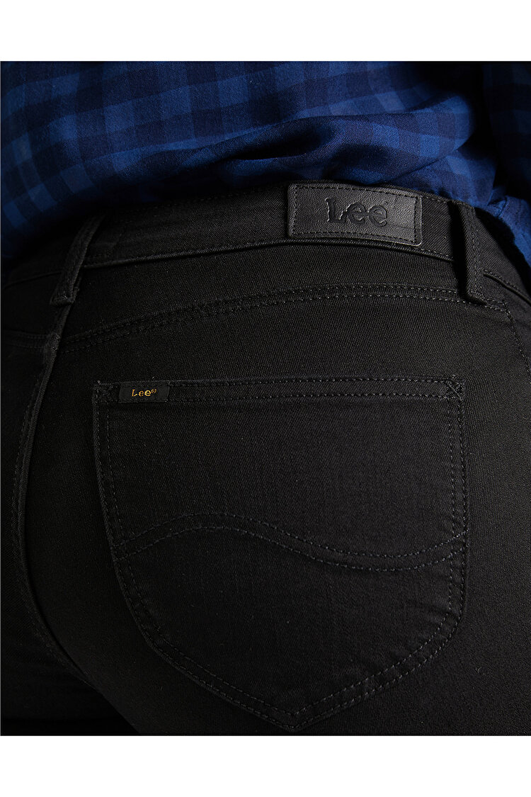 Джинси LEE MARION Regular Fit (112105814) Чорний