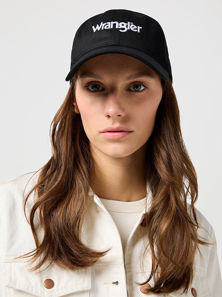 Кепка Wrangler Logo Cap Multiple Fits (112364059) Чорний