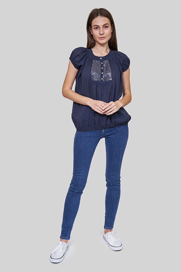 Блуза Rifle Top MC Regular Fit (C90330LC09953H) Блакитний