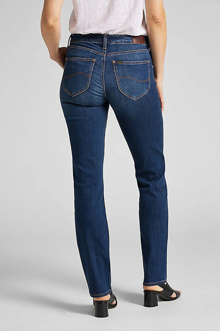 Джинси LEE Marion Straight Regular Fit (L301HAIM) Темно-синій