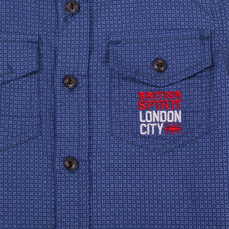 Сорочка Losan Kids boys (525-3012AC/709) Темно-синій