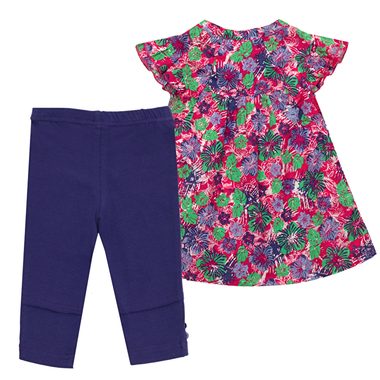 Комплект: Туніка з легінсами Losan Mc baby girls (016802004/142) Фіолетовий