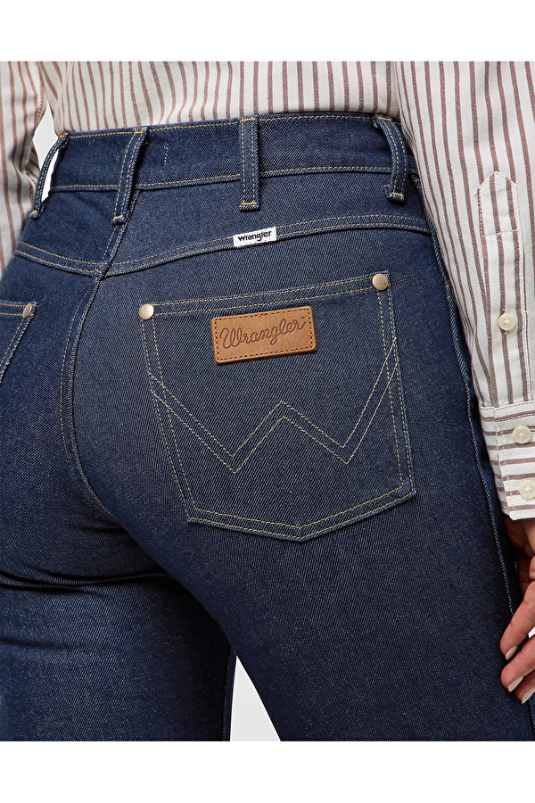 Джинсы Wrangler 70S FLARE Flare (112371179) Синій