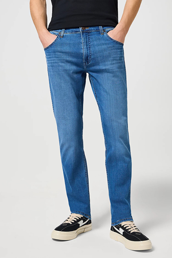 Джинси Wrangler Greensboro Softwear (112330716) Голубий