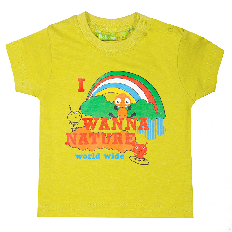 Футболка Losan Mc baby boys (017108303/443) Світло-фісташковий