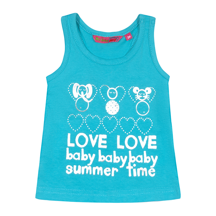 Майка Losan Mc baby girls (018106204/39) Бірюзовий