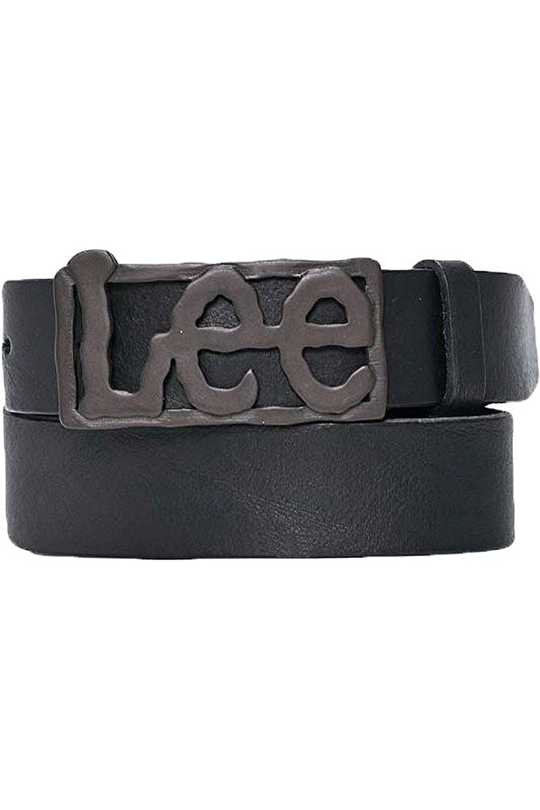 Ремень Lee Big Lee Logo Belt (LL395001) Черный