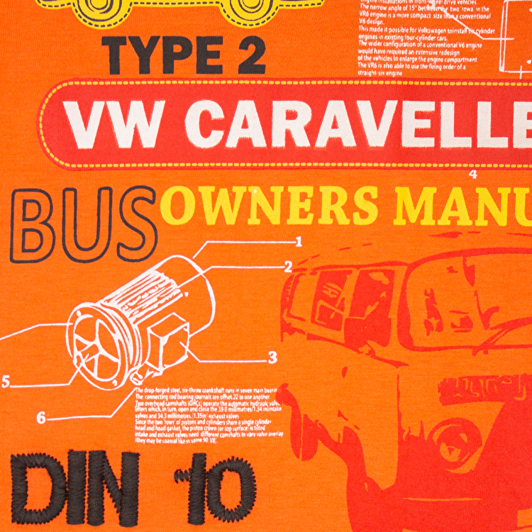 Костюм : Футболка и шорты Losan Kids boys (315-8004AC/74) Оранжевый