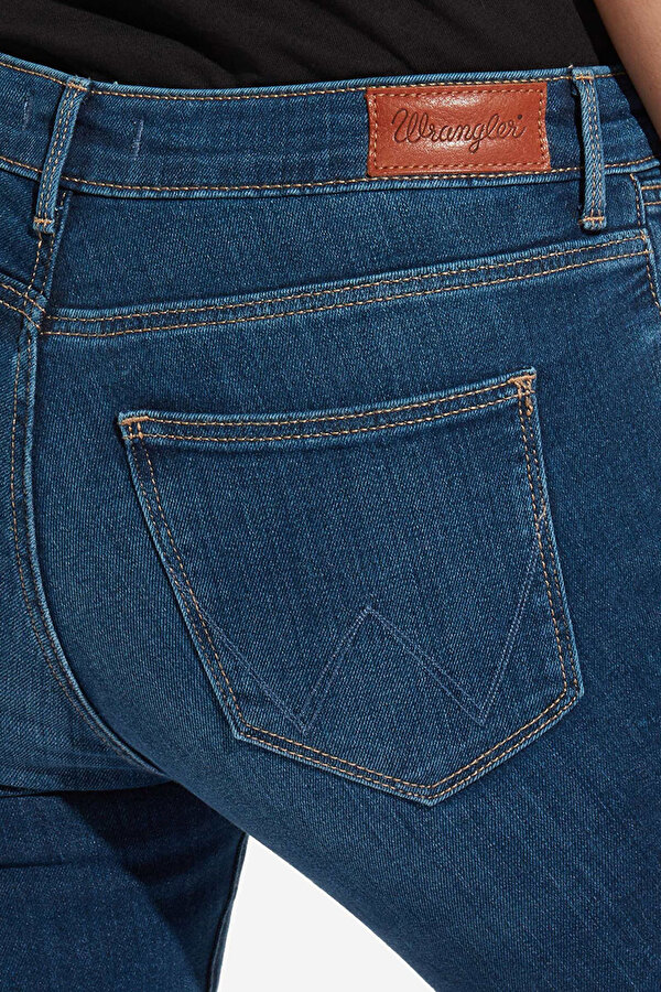 Джинси Wrangler Skinny Skinny Fit (W28KX785U) Блакитний