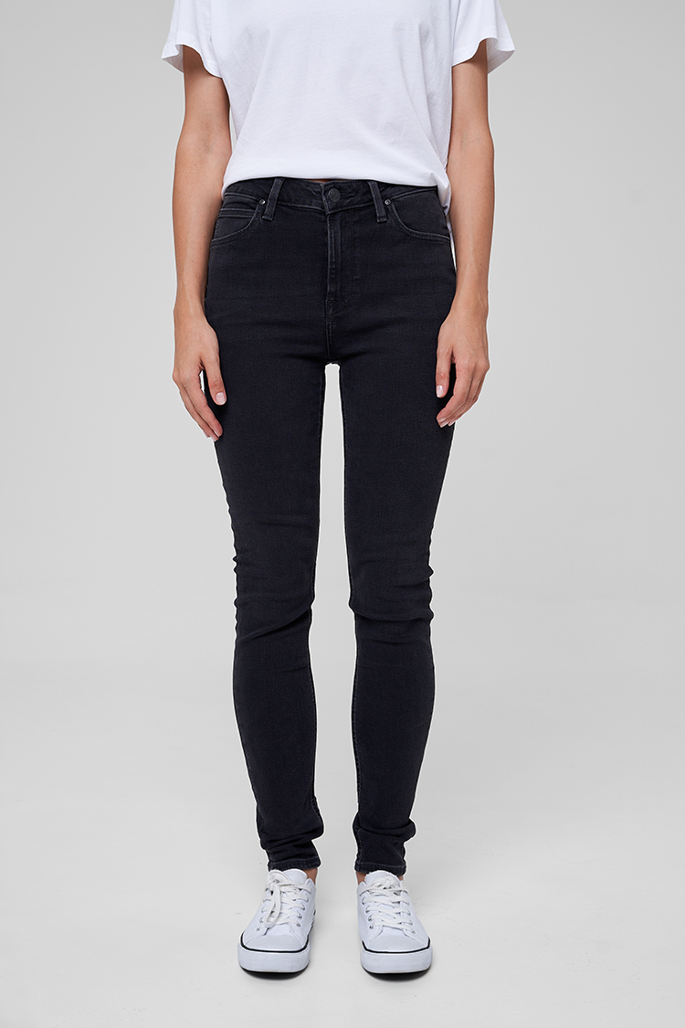 Джинси LEE Scarlett High Skinny Fit (L626PJST) Чорний