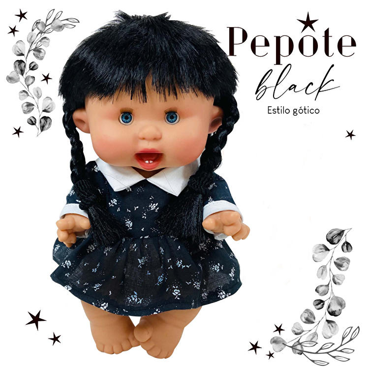 Пупс PEPOTE BLACK DOLL DISPLAY 26 см Nines d`Onil (0455AC)