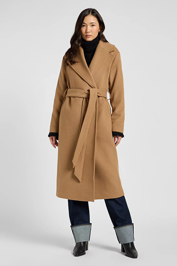 Пальто LEE WOOL COAT Relaxed Fit (112371065) Бежевый